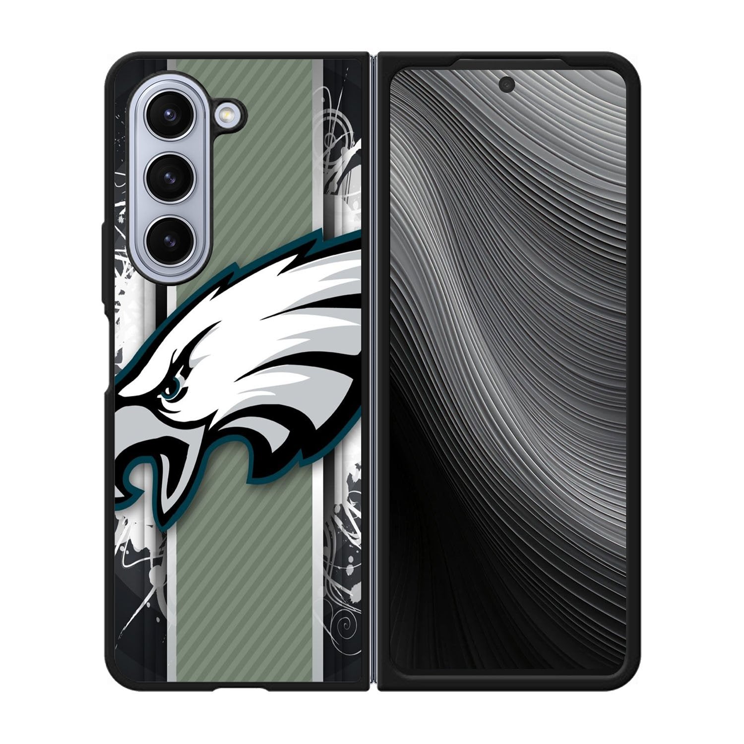 abstract Philadelphia NFL Philadelphia Eagles Case Samsung Galaxy z Fold 5 5G BC1945