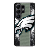 abstract Philadelphia NFL Philadelphia Eagles Samsung Galaxy S26 Ultra Case BC1945