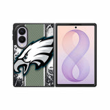 abstract Philadelphia NFL Philadelphia Eagles Samsung Galaxy Z Fold 8 Case BC1945