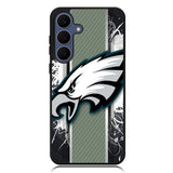 abstract Philadelphia NFL Philadelphia Eagles Samsung Galaxy S25 FE Case BC1945