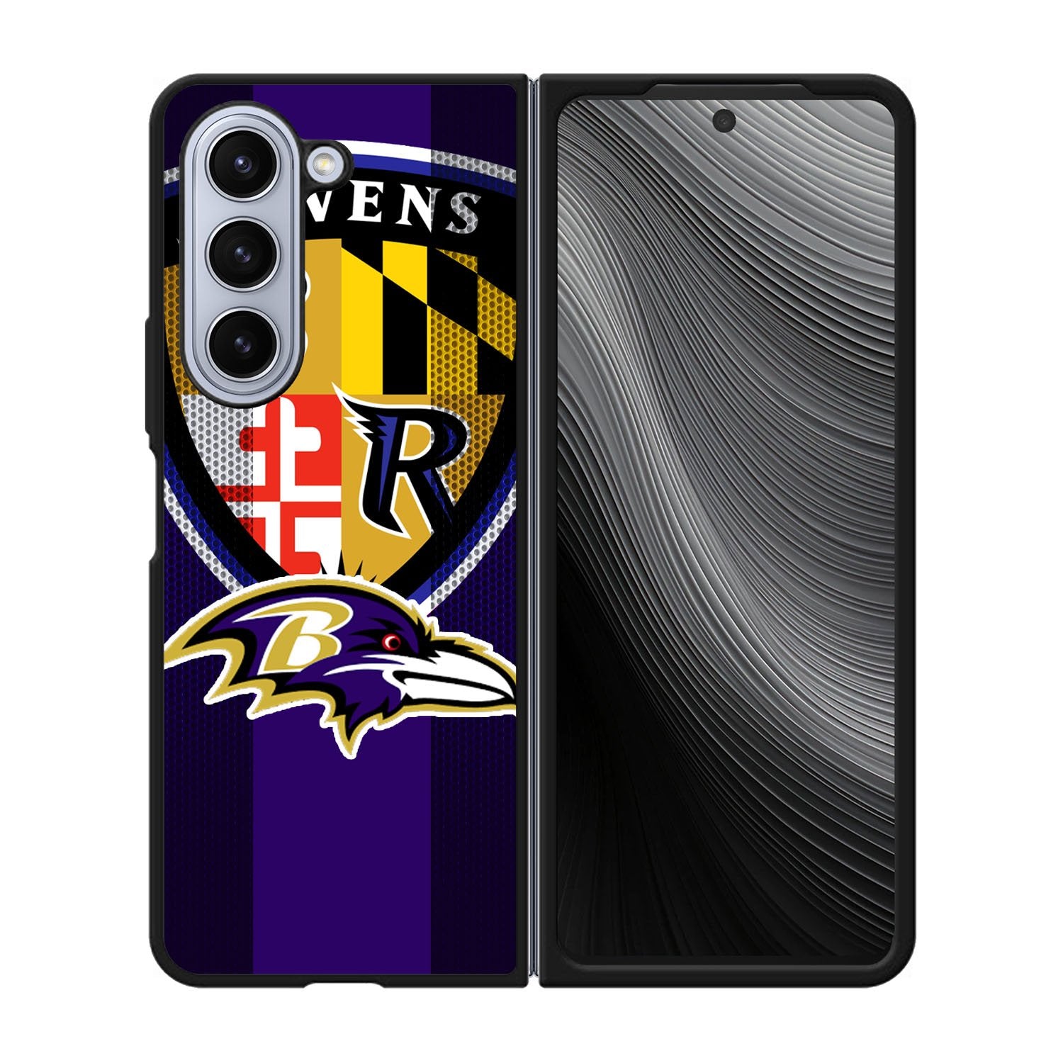 Baltimore Ravens Case Samsung Galaxy z Fold 5 5G BC1947