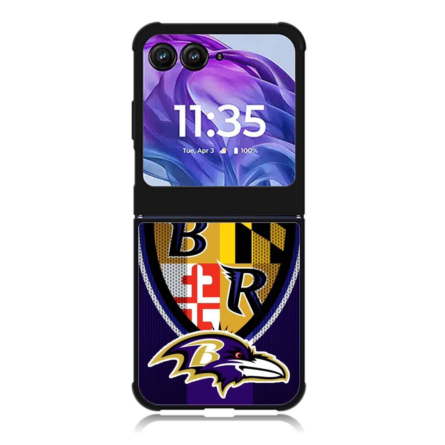 Baltimore Ravens Motorola Moto Razr 2024 , Moto Razr 50 Case FE1947