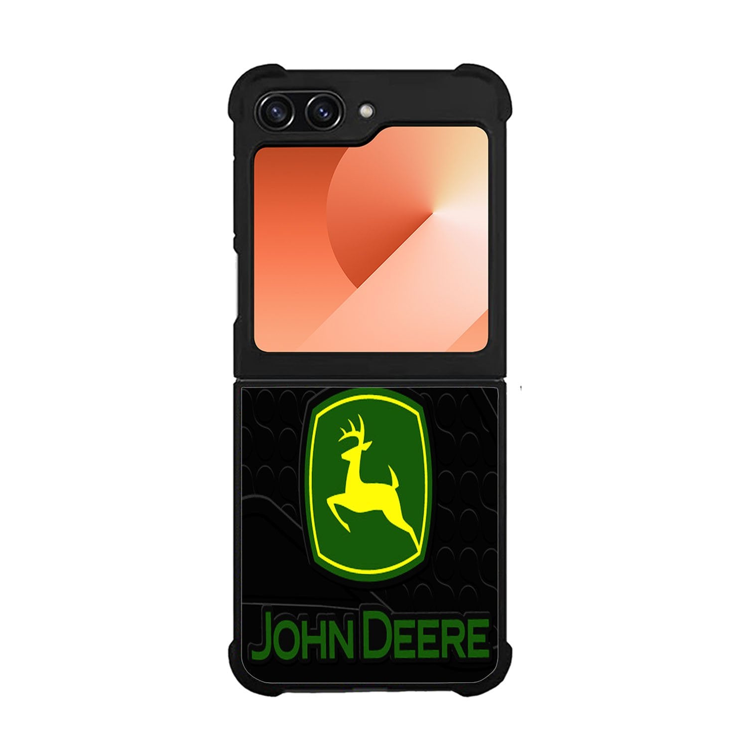 John Deere logo black Case Samsung Galaxy Z Flip 6 5G BC1919