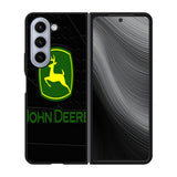 John Deere logo black Case Samsung Galaxy z Fold 5 5G BC1919