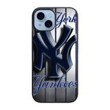 New York Yankees Baseball Team Case iPhone 15 Plus BC1912