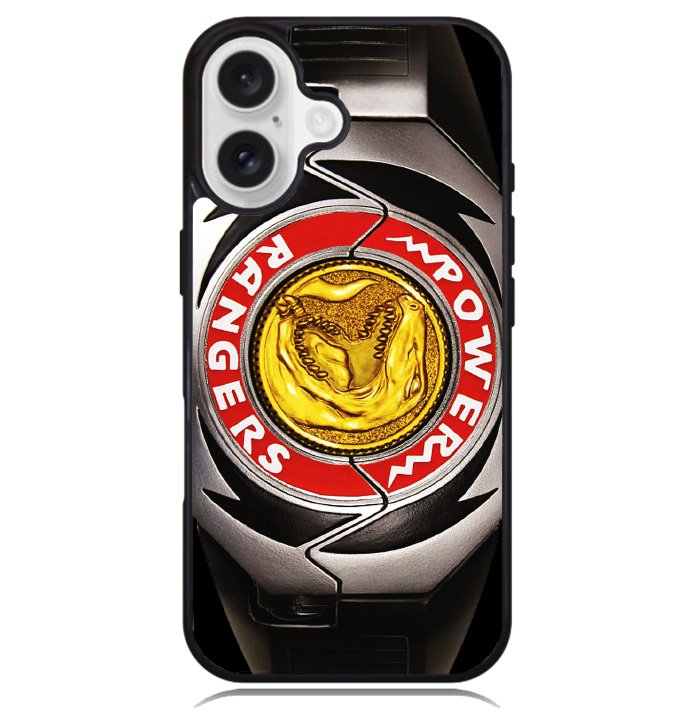 Red Power Rangers Mighty Morphin Case iPhone 16 BC1868