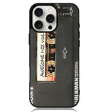 Sony Walkman Awesome Mix Vol 1 Black Tape Case iPhone 16 Pro Max BC1826