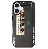 Sony Walkman Awesome Mix Vol 1 Black Tape Case iPhone 16 BC1826