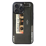Sony Walkman Awesome Mix Vol 1 Black Tape Case iPhone 15 Pro BC1826