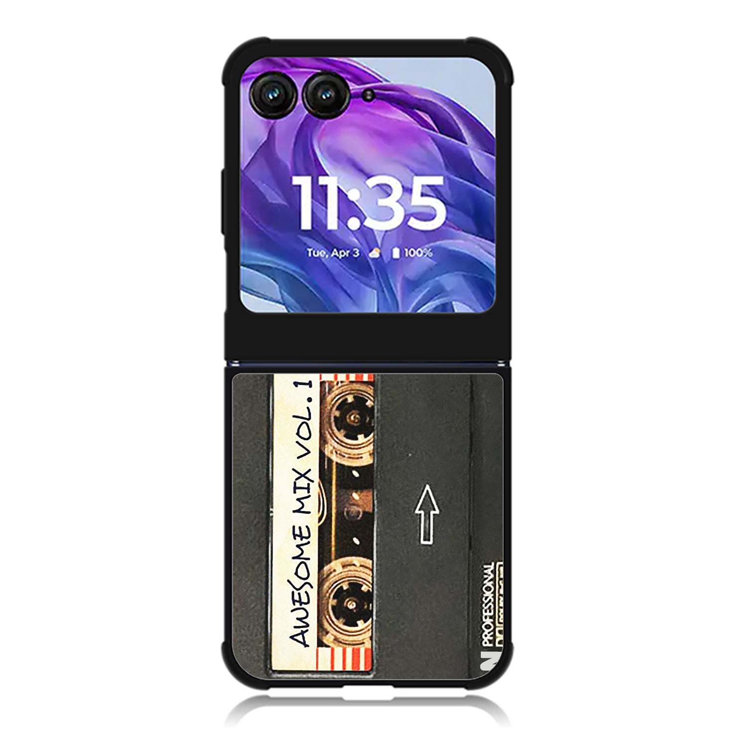 Sony Walkman Awesome Mix Vol 1 Black Tape Motorola Moto Razr 2024 , Moto Razr 50 Case FE1826