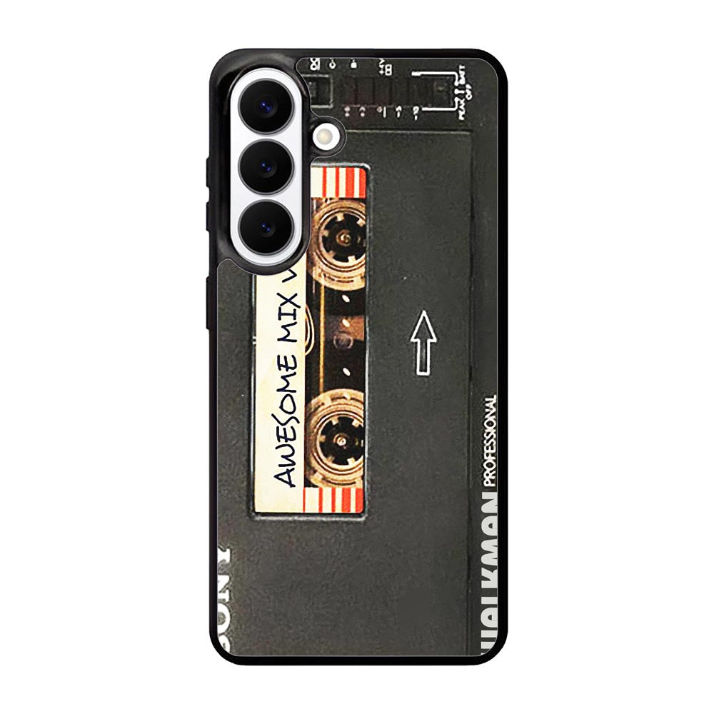 Sony Walkman Awesome Mix Vol 1 Black Tape Samsung Galaxy S26 Case BC1826