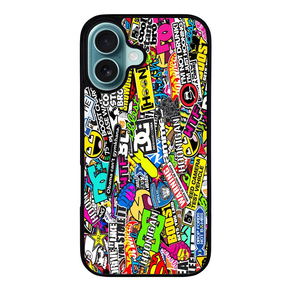 Hoonigan Sticker Boombing Case iPhone 16 Plus BC1918