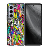 Hoonigan Sticker Boombing Case Samsung Galaxy z Fold 5 5G BC1918