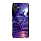 Purple Night Dolphins Case Samsung Galaxy A07 BC1860