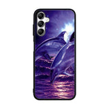 Purple Night Dolphins Case Samsung Galaxy A15 BC1860