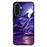 Purple Night Dolphins Samsung Galaxy A17 5G Case BC1860