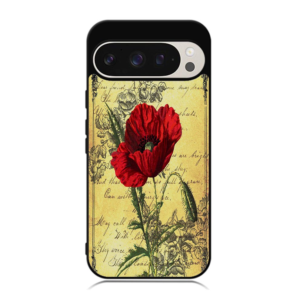 Poppy Ephemera Case Google Pixel 9 Pro XL BC1861