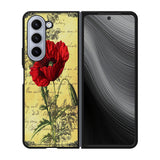 Poppy Ephemera Case Samsung Galaxy z Fold 5 5G BC1861