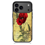Poppy Ephemera iPhone 17 Pro Max Case BC1861