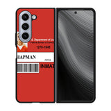Orange Is The New Black OITNB Comedy Crime Series Case Samsung Galaxy z Fold 5 5G BC1862