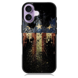 New American Eagle Flag Burning iPhone 17 Case BC1863
