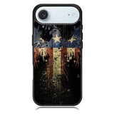 New American Eagle Flag Burning iPhone 17 Air Case BC1863