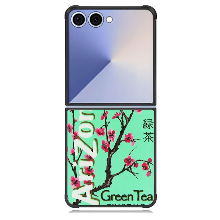 Arizona Green Tea Beverage Drink Retro Teal Samsung Galaxy Z Flip 7 Case BC1848