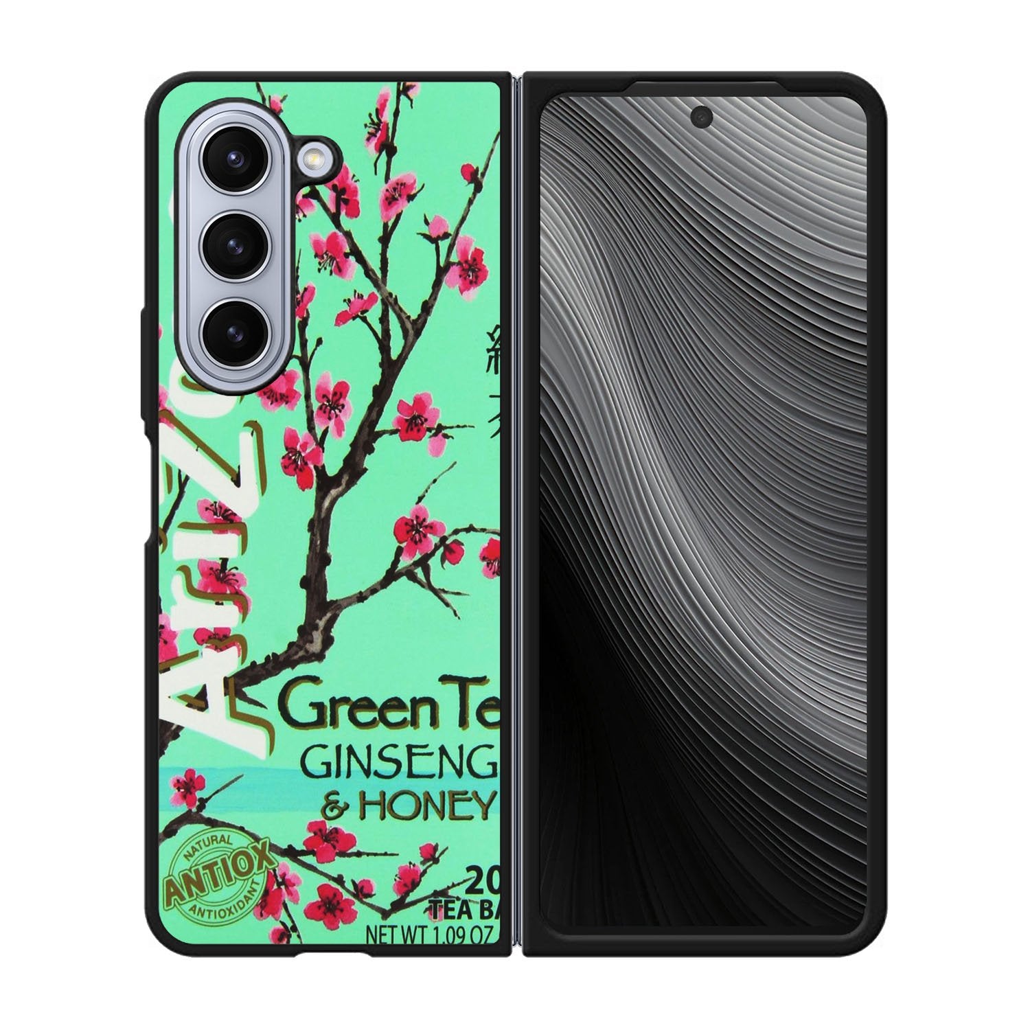 Arizona Green Tea Beverage Drink Retro Teal Case Samsung Galaxy z Fold 5 5G BC1848