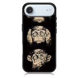 Wisdom Monkeys Thoughtful Quirky Cute iPhone 17 Air Case BC1849