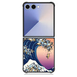 The Great Wave of Pug Samsung Galaxy Z Flip 7 Case BC1851