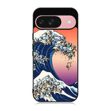 The Great Wave of Pug Case Google Pixel 9 BC1851