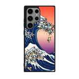 The Great Wave of Pug Case Samsung Galaxy S25 Ultra 5G BC1851