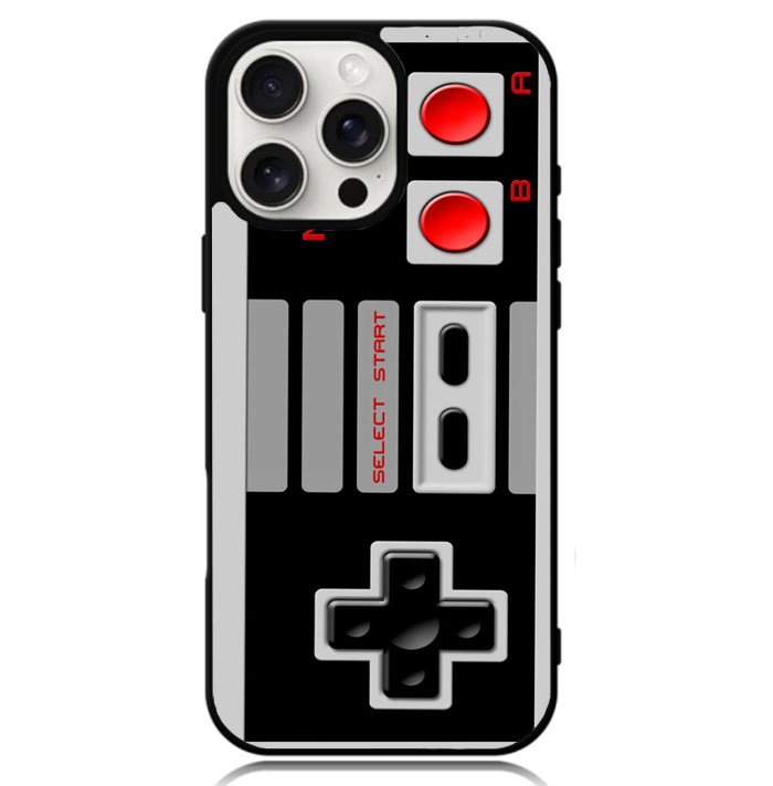 Classic retro Nintendo game controller Case iPhone 16 Pro Max BC1854