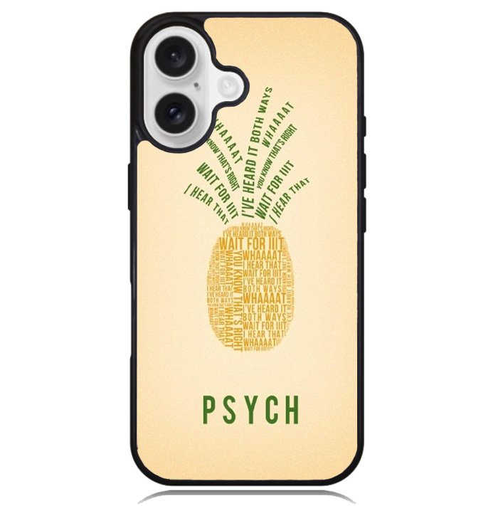 Psych Pineapple Case iPhone 16 BC1822