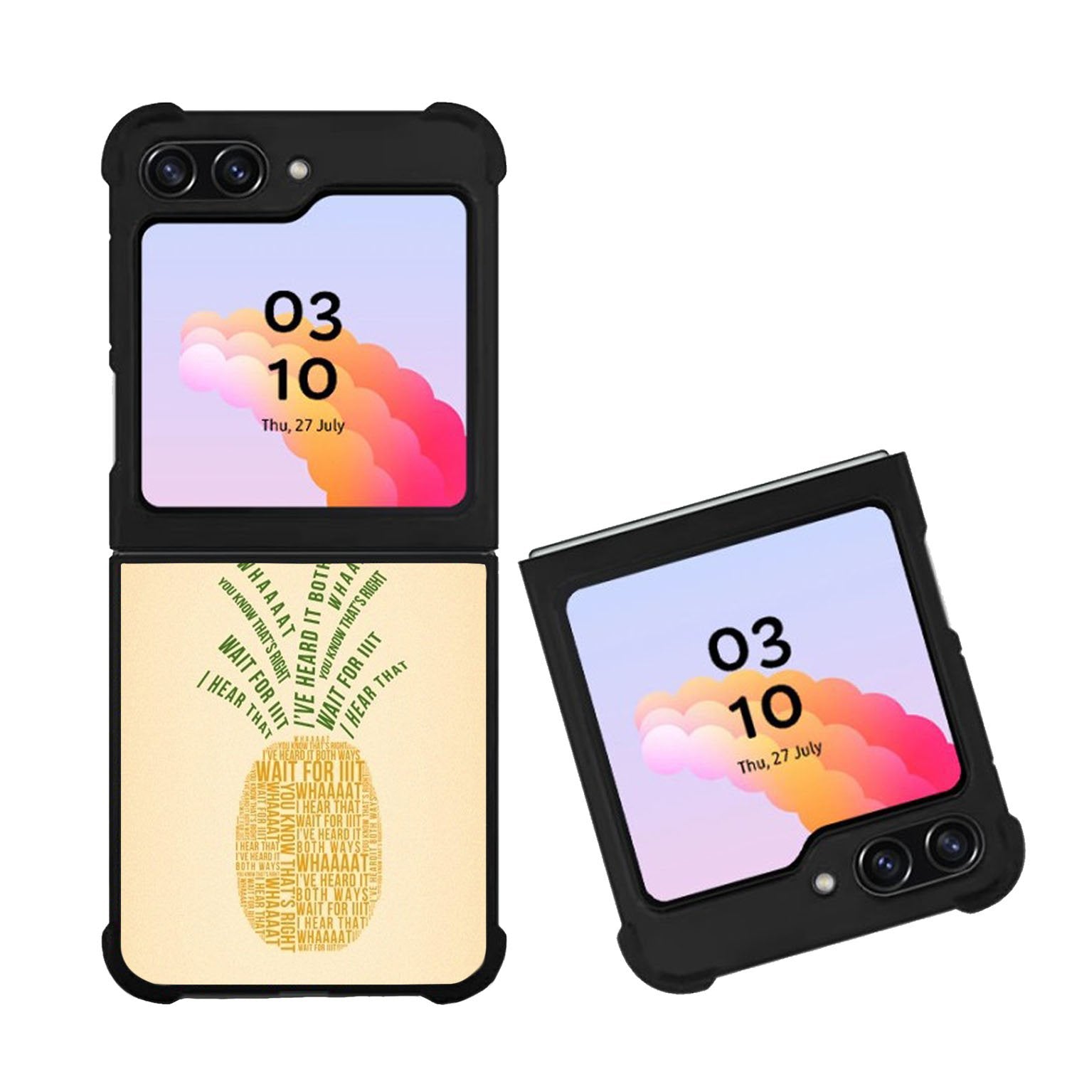 Psych Pineapple Case Samsung Galaxy Z Flip 5 5G BC1822