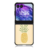 Psych Pineapple Motorola Moto Razr Plus 2025/2024 Case, Moto Razr 50 Ultra 5G BC1822