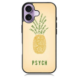 Psych Pineapple iPhone 17 Case BC1822