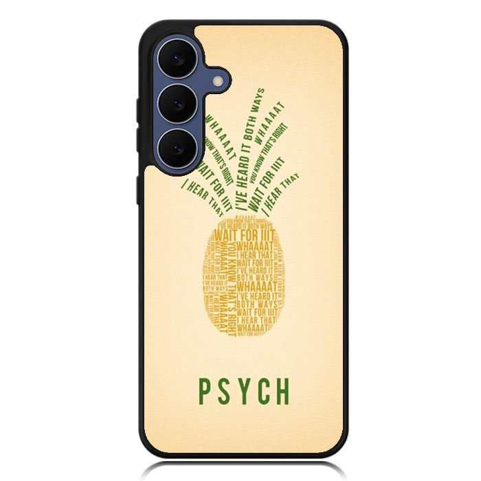 Psych Pineapple Samsung Galaxy S25 FE Case BC1822
