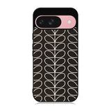 Pattern Orla Kiely Black Case Google Pixel 9 BC1821