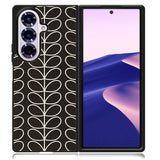 Pattern Orla Kiely Black Samsung Galaxy Z Fold 7 5G Case BC1821