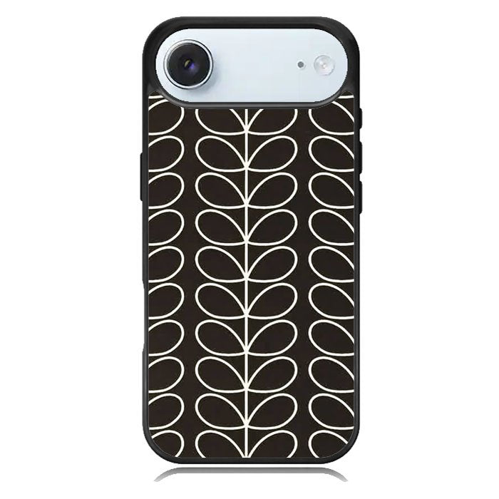Pattern Orla Kiely Black iPhone 17 Air Case BC1821