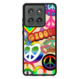 60S PEACE SIGN Case Motorola Moto Edge 2025 BC3075