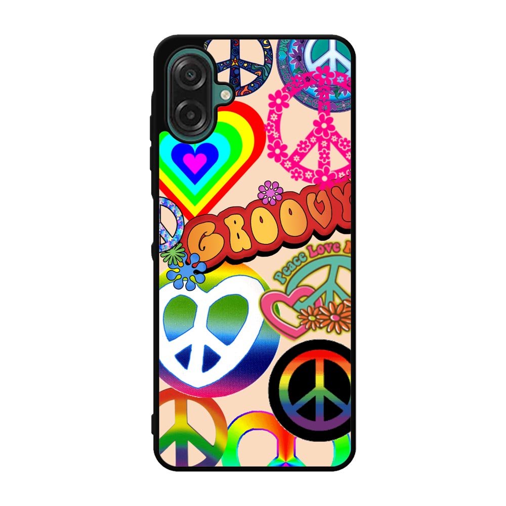 60S PEACE SIGN Case Samsung Galaxy A07 BC3075