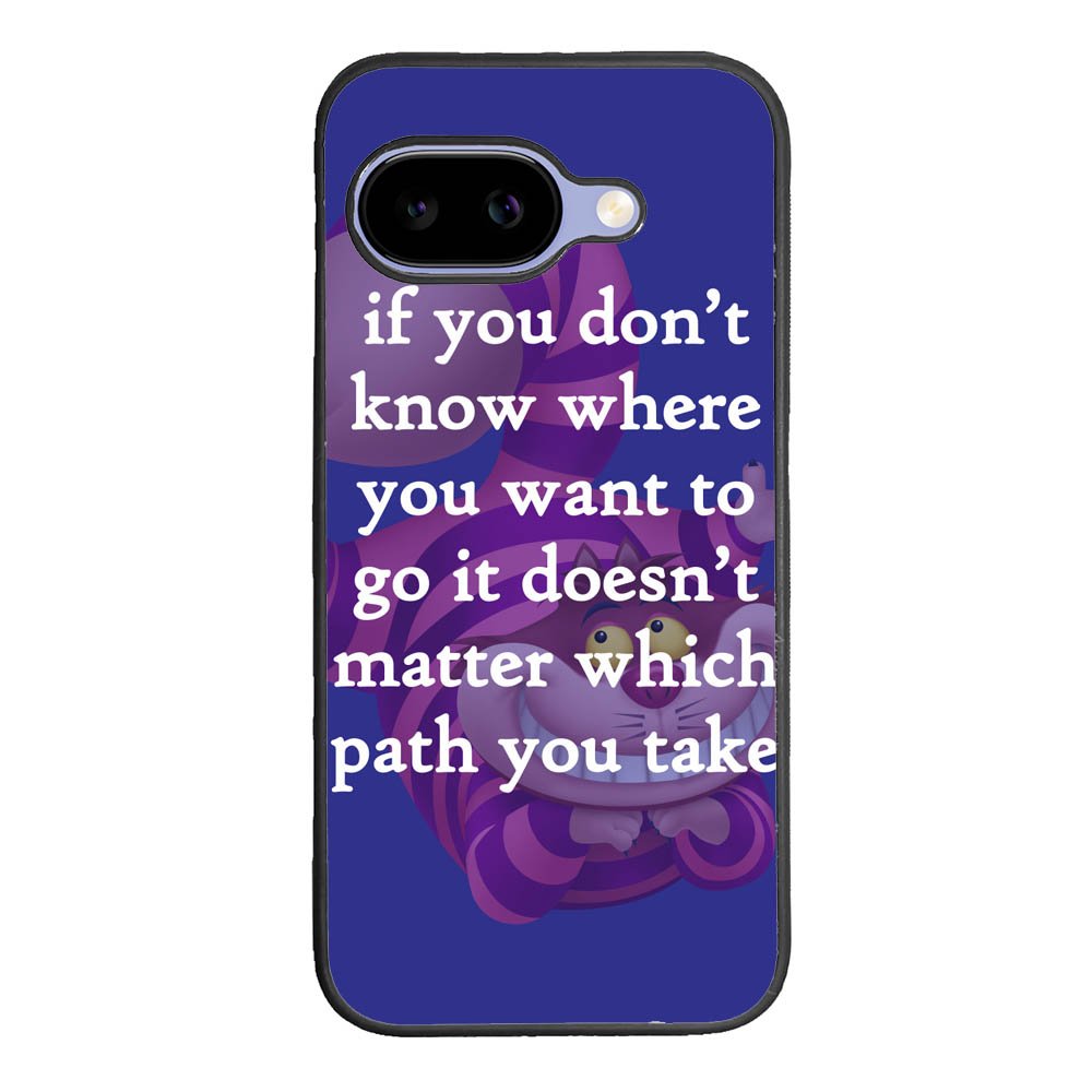 Alice In Wonderland Cheshire Cat Quote Letter Google Pixel 10A Case BC3077