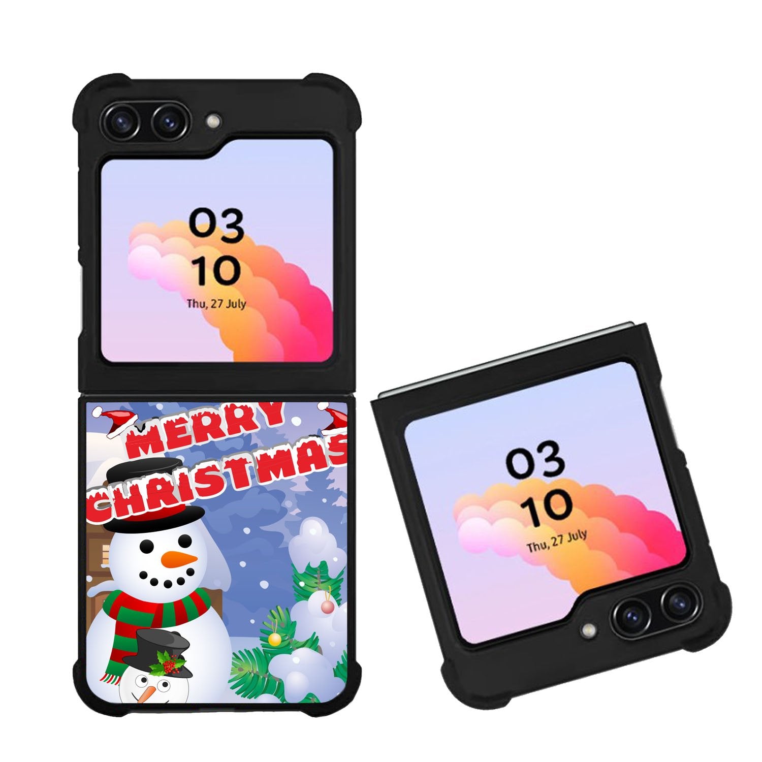 Christmas Snowman Gift Case Samsung Galaxy Z Flip 5 5G BC3082