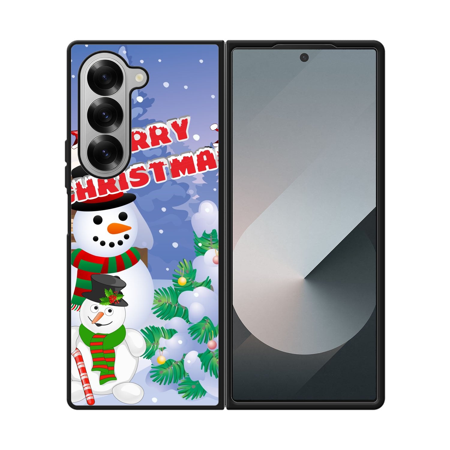 Christmas Snowman Gift Case Samsung Galaxy Z Fold 6 5G BC3082