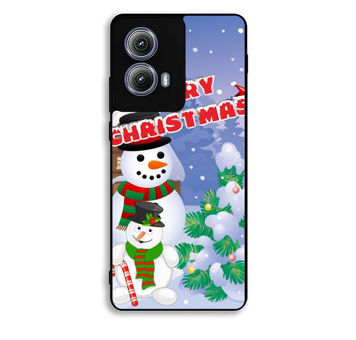 Christmas Snowman Gift Motorola Moto Edge 2024 Case BC3082