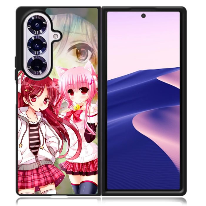 Sakura Cute Samsung Galaxy Z Fold 7 5G Case BC3086