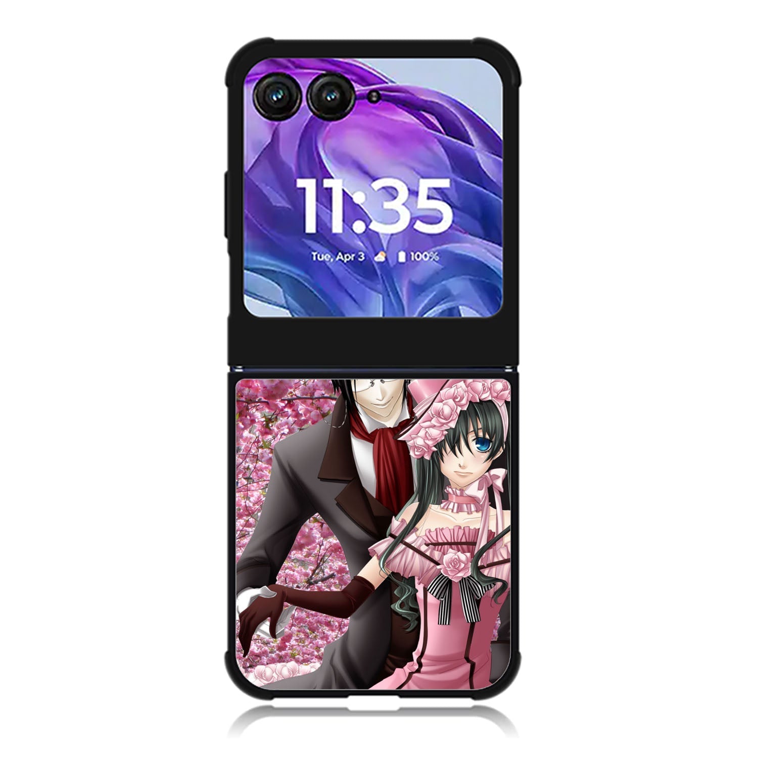 Kuroshitsuji Black Butler Women Motorola Moto Razr 2024 , Moto Razr 50 Case FE3084