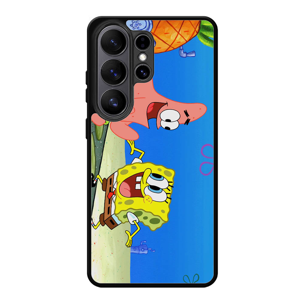Spongbob and Patrik Samsung Galaxy S26 Ultra Case BC1580